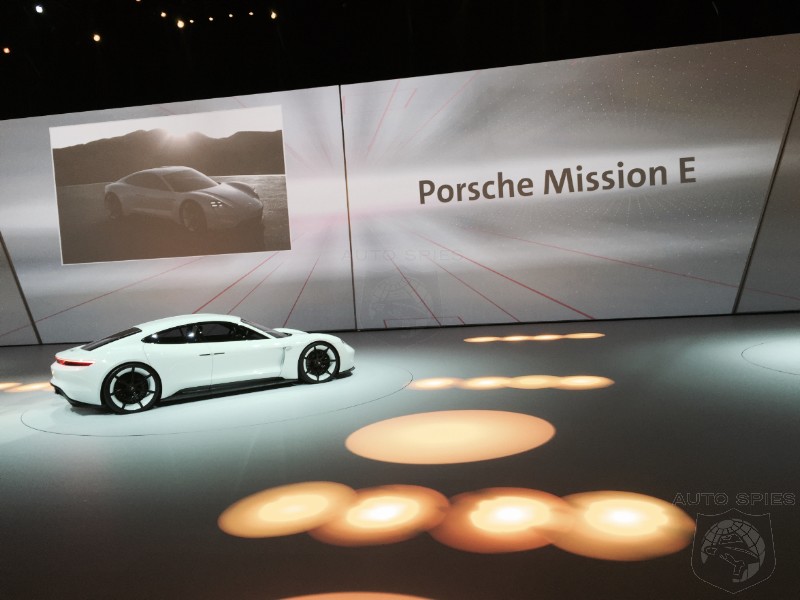#IAA: Has Porsche ALREADY Stolen The Show With The Tesla Model S P85D Killing Mission E?